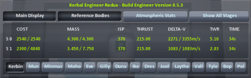 [0.22] Kerbal Engineer Redux v0.6.1.3 - Мод-аналитик