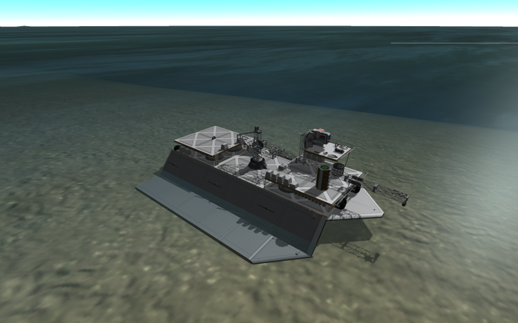Инженерное судно на подводных крыльях "Кальмар"