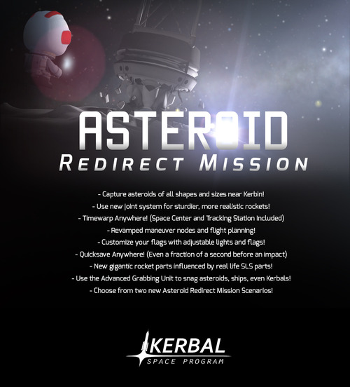 Kerbal Space Program 0.23.5 Asteroid Redirect Mission