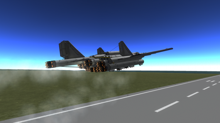Прототип бомбардировщика/транспортного самолёта UntitledSpaceCraft23 или Mk-50 Hellplane