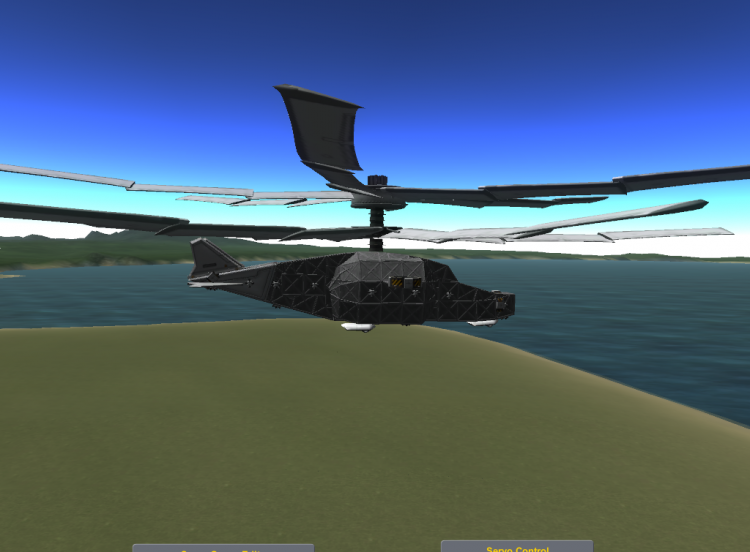 Вертолет по мотивам Кa-50.